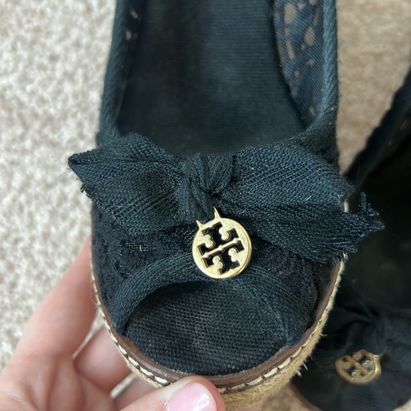 Tory Burch Jackie Lace Espadrille Wedge - Picture 8 of 10